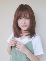 30、40代　湿気対策ストレートヘア