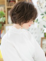 カバーヘア ブリス 上尾西口店(COVER HAIR bliss) ■センターパート無造作小顔ふわミディ106-4★上尾20代30代40代