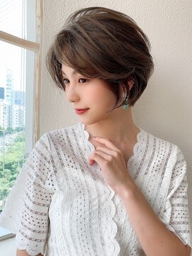 アフロート エル 錦糸町(AFLOAT L) LallYou 錦糸町 フリンジウェーブミルキーベージュショート