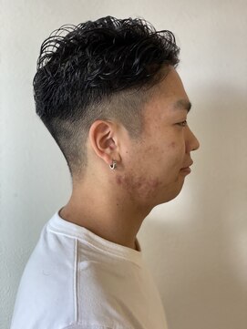 アンティコ(antico) 刈り上げ×パーマ