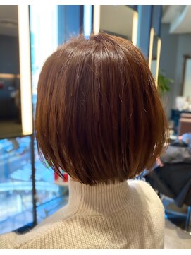 ウノプリール 西梅田ハービスプラザ店(uno pulir) 【KEN】ショートボブ