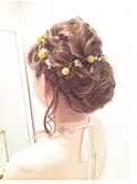 花嫁ヘアアレンジ