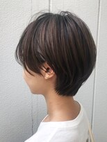 アイティー バイ アルバム 浦和店(IT by ALBUM) ナチュラルショート_オリーブカラーハイライトカラー_ba240991