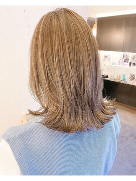 ティーシェル(TIECHEL) 簡単スタイリング20代30代40代グレージュレイヤーボブ