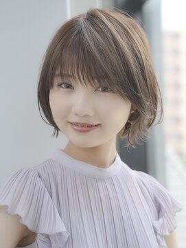 エインアンリー 表参道(AIN.ANLY.) 大人可愛い前髪あり外ハネボブ20代30代【AIN.表参道】川原大地