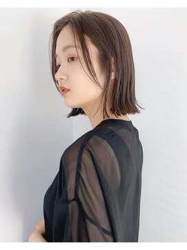 ラフ フロム ガーデン(Laf from GARDEN) 【Laf 田中双葉】大人かわいい切りっぱなしボブ