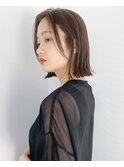 【Laf 田中双葉】大人かわいい切りっぱなしボブ