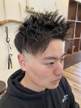 スウェル 船橋店(Swell) メンズツイストパーマスパイラルパーマフェード[船橋]