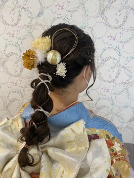 サロンドプランセス(SALON DE PRINCESSE) アレンジ編みおろし