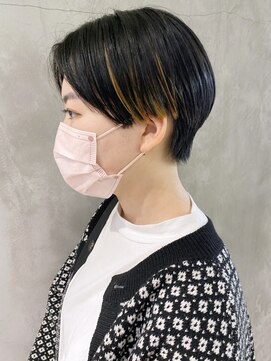 アイティーバイアルバム 下北沢店(IT by ALBUM) ハンサムショート_ベビーバングショコラベージュ_ba372481