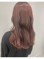 フロート 小阪店(float)&nbsp;夏ヘアー　韓国風ヘア　ローズピンク