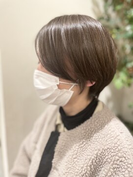 ゴーシェン 津田沼本店(Goshen) 透明感グレージュ×ゆったり大人ショート