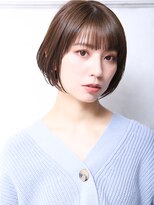 クラッチ 名古屋(CLUTCH)&nbsp;大人可愛い小顔美髪ツヤ髪モテ髪外ハネボブ小顔カットミニボブA1