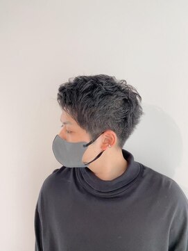 リンダバイネオリーブ 白楽店(Linda by neolive) ツーブロックじゃないアップバングショート・束感ショート