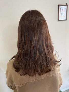 ヘアーアートミュージアム(Hair Art Museum) シアーピンクブラウン♪