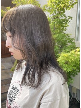 ジリー(gilly) 【gilly】THROW×オリーブベージュ