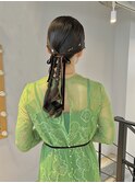 大人気！タイトアレンジ金箔大人美人