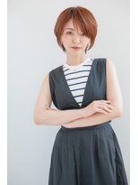 アッシュ 池袋店(Ash)&nbsp;20代30代40代『大人可愛い丸みショート』　　＃池袋駅