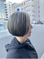 オーガニック アトリエ 大宮(organic+atelier)&nbsp;20代30代40代似合わせカット白髪ぼかしアースカラー