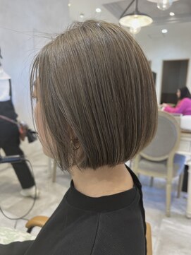 ラボヌールヘアーグレース 門前仲町店(La Bonheur hair grace) グレージュボブ