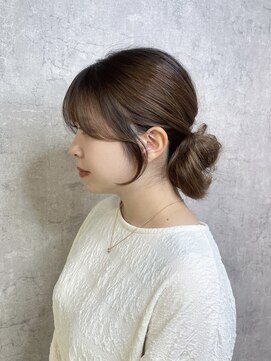 リンクエン(Link enn) 【韓国風顔まわりカット】韓国ヘア/髪質改善/レイヤーカット