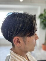 スワッグ(SWAG)&nbsp;メンズカットハイライトマッシュセンターパート