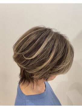 フク ヘアーワークス バイ フェニーチェ(fuku hair works by FENICE) ハイライト