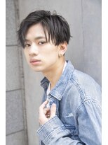 【小久保style】ベリーショートニュアンスパーマグレーベージュ
