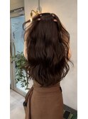 大人上品なショコラブラウン&色気UPレイヤー
