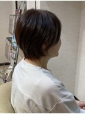 丸みショートボブ