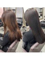 アヤメ 巣鴨店(ayame) 髪質改善_グレージュ_暗め_TOKIO