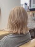 【２ブリーチで中明度以上～ 】 ダブルブリーチ + オンカラー　S/￥26235