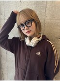 ベージュボブ