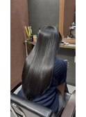 髪質改善ストレート