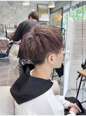 メンズカット ツイストスパイラル ダブルカラー