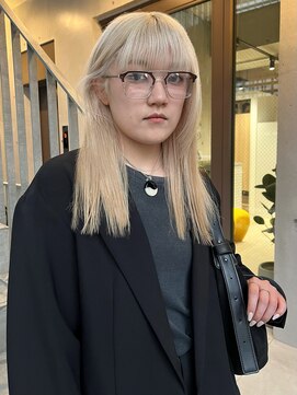 スリバー(sliver) 【小河楓花】white blonde