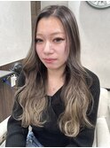 外国人風/ハイライト/レイヤーカット/堺東