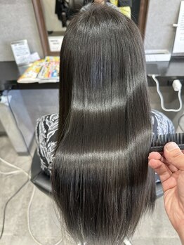 ウル 美里店(ULU)の写真/髪の傷み、クセ毛の原因は人それぞれ。お客様のお悩みに合せてご提案◎指通りなめらかなうるツヤ美髪へ♪