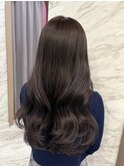 暗めカラー/韓国風巻き/レイヤーカット/髪質改善/縮毛矯正/銀座