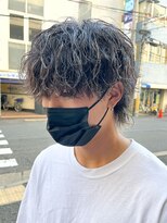エルマーク 高槻(L-MARK)&nbsp;ツイストスパイラル/スパイラルパーマ/メンズ/マッシュ/眉毛
