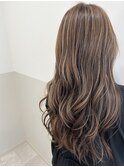 【舞歌/水戸美容師】ハイライト艶カラー/似合わせカラー