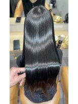 テラ 仙台(Tera)&nbsp;ブルーブラック 髪質改善縮毛矯正 髪質改善ストレート