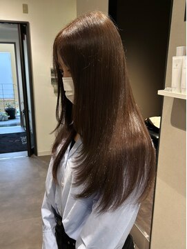 シーン(SCENE) クラゲヘアー/小顔に見せるヘア/ココアベージュ/天神今泉