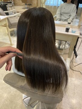 ジュネス 相模大野(JEUNESSE) 髪質改善カラー/オリーブグレージュ