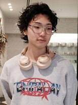 ラパンセヴェールメンズ 栄(LA PENSEE VERT MEN'S)&nbsp;癖毛風パーマ