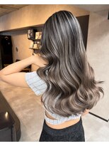 サニー 渋谷(SUNNY)&nbsp;バレイヤージュ、ハイライト、レイヤーロング、キッズカット