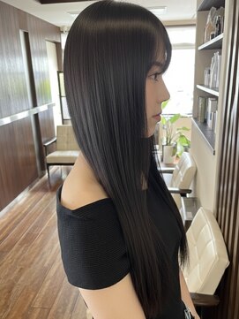 ダアッカ(da acca) 髪質改善カラーロンググレージュ