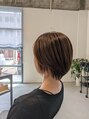 ソル(SOL)&nbsp;動きが出しやすいように軽さをしっかりいれたショートスタイル