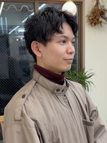 ピコット(P cott) メンズパーマショートゆるめ短め