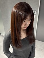 ルシティ(Le City)&nbsp;sheer pink brown【透明感カラー/髪質改善】